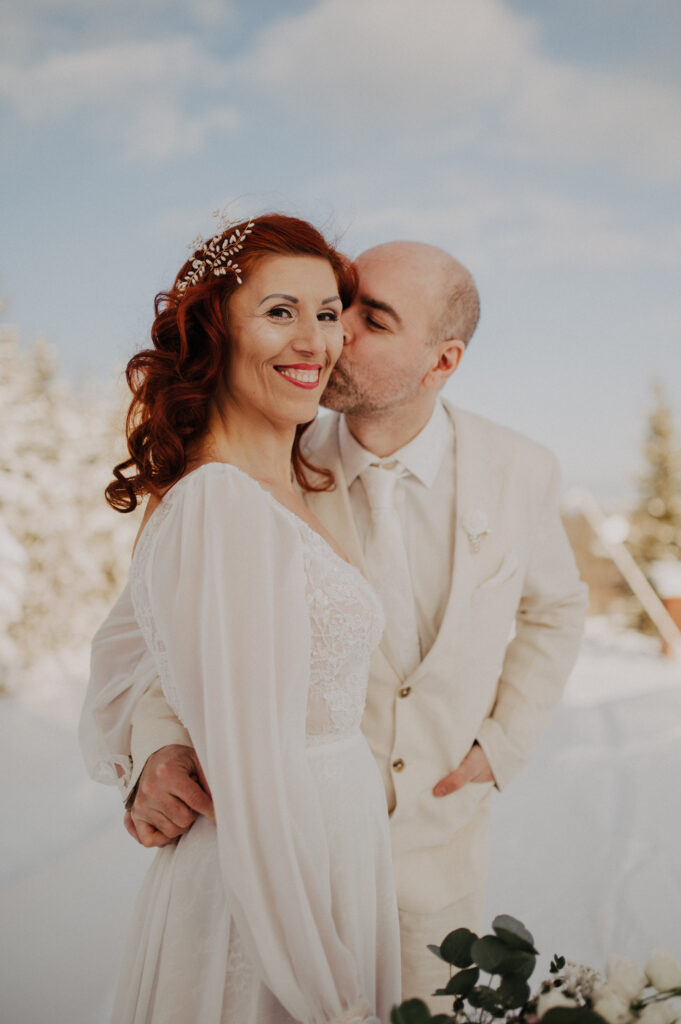 svadobné portréty v zime, tatry, svadobný forograf východné slovensko