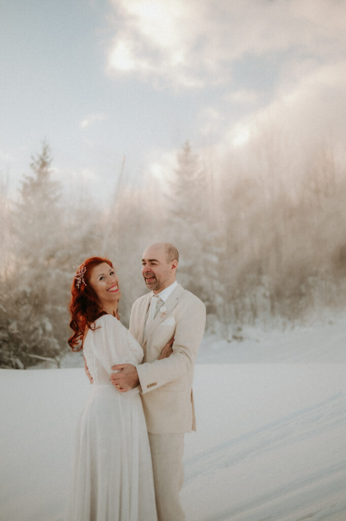 svadobné portréty v zime, tatry, svadobný forograf východné slovensko